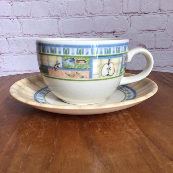 Creative Malaysia Nature Garden 4 Piece Ceramic Place Setting - Picture 7 of 13